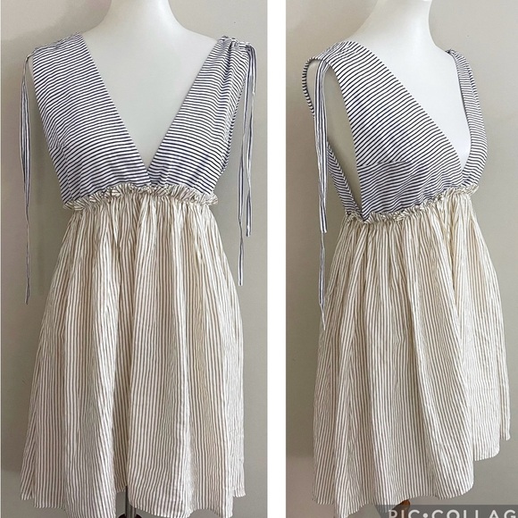 Notdstrom Rack Striped Sleeveless Dress size small flowy fairycore - Picture 1 of 5
